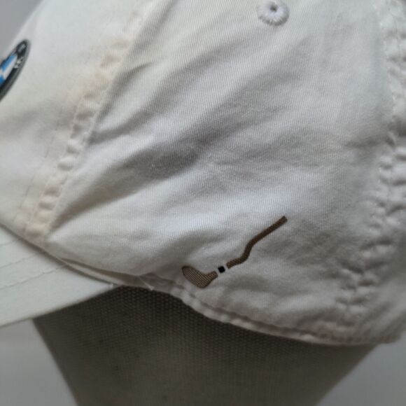 American Needle Men's BMW Championship Strapback Hat White Adjustable - Picture 7 of 14